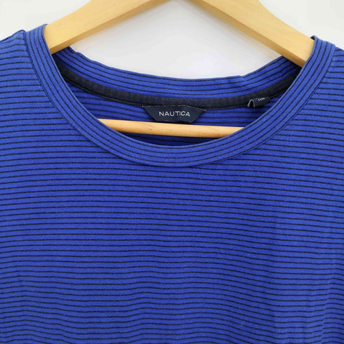 ノーティカ NAUTICA オーバーサイズ ボーダー Tシャツ メンズ import:XXL
