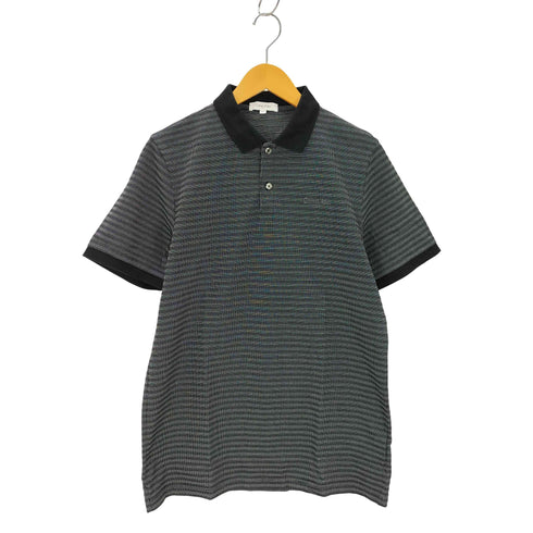 カルバンクラインゴルフ calvin klein golf ボーダーS/Sポロシャツ メンズ import:XL