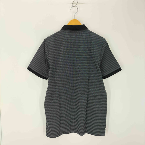 カルバンクラインゴルフ calvin klein golf ボーダーS/Sポロシャツ メンズ import:XL