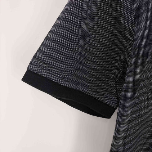 カルバンクラインゴルフ calvin klein golf ボーダーS/Sポロシャツ メンズ import:XL