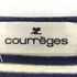 クレージュ courreges ボーダー ワンポイント刺繍 Tシャツ レディース JPN:L