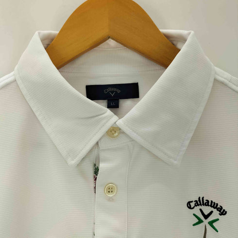キャロウェイ Callaway 刺繍ロゴ ポロシャツ メンズ JPN:XL