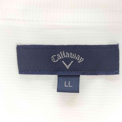 キャロウェイ Callaway 刺繍ロゴ ポロシャツ メンズ JPN:XL