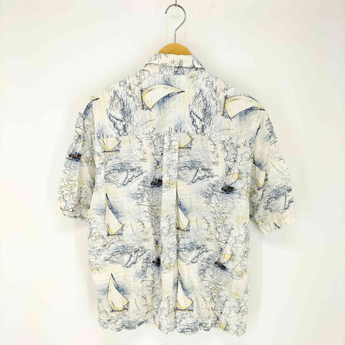 ナチュラルイシュー NATURAL ISSUE 00S 地図柄 シャツ メンズ JPN:M