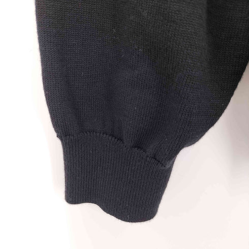 キャロウェイ Callaway 刺繍ロゴ チェックデザイン ジップアップニット メンズ JPN:XL