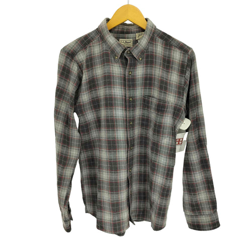 エルエルビーン L.L.Bean カナダ製 ボタンダウン チェックネルシャツ メンズ JPN:XL XL REG