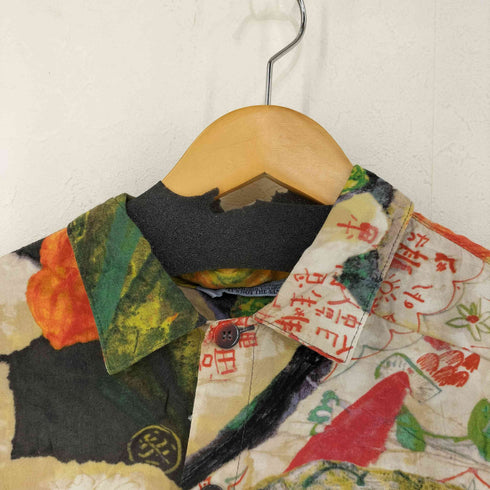 JAMS WORLD 総柄レーヨンシャツ メンズ import:L
