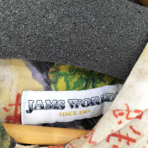 JAMS WORLD 総柄レーヨンシャツ メンズ import:L