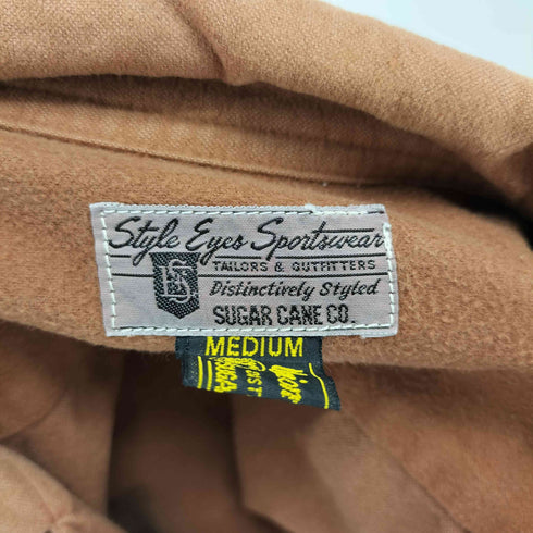 スタイルアイズ Style Eyes オープンカラーシャモアシャツ メンズ JPN:M