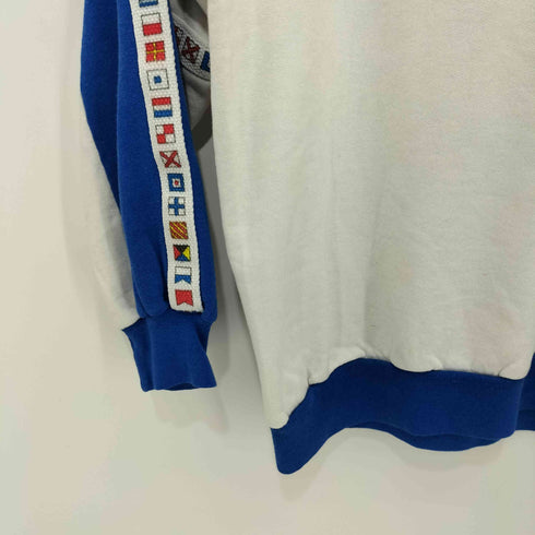 TEXTILES PRINTS LAKE GEORGE 旗信号デザインスウェット MADE IN USA メンズ LARGE