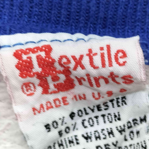 TEXTILES PRINTS LAKE GEORGE 旗信号デザインスウェット MADE IN USA メンズ LARGE