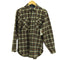 ペンドルトン PENDLETON 70-80s USA製 PURE VIREGIN WOOL 襟キルティング ダブルポケット チェック ネルシャツ メンズ import:M