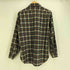 ペンドルトン PENDLETON 70-80s USA製 PURE VIREGIN WOOL 襟キルティング ダブルポケット チェック ネルシャツ メンズ import:M