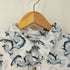 コロンビア Columbia 魚柄 コットンビッグ半袖シャツ メンズ import:L