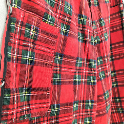 stuka チェックバギーパンツ import メンズ waist34inseam20