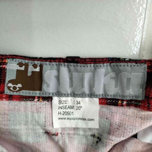 stuka チェックバギーパンツ import メンズ waist34inseam20