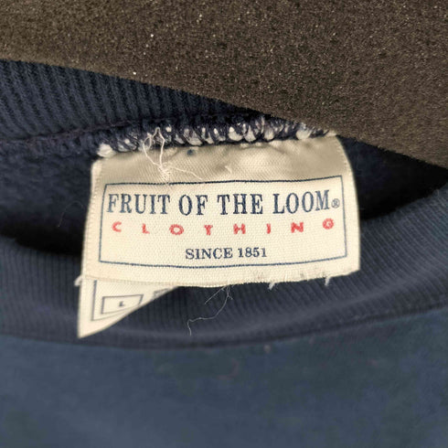 フルーツオブザルーム FRUIT OF THE LOOM 90S 無地ブランクスウェット メンズ