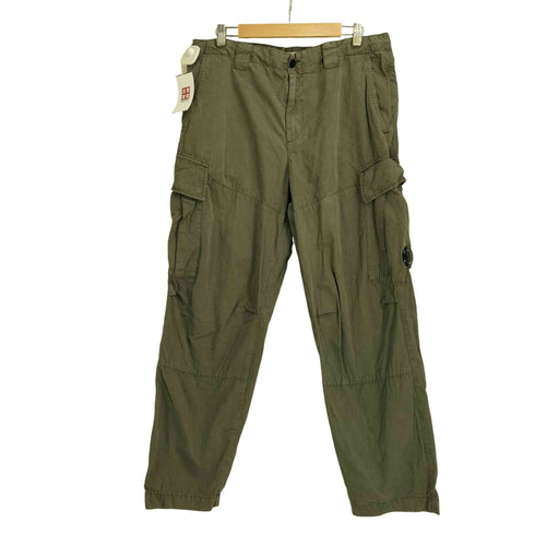 シーピーカンパニー C.P.COMPANY LOOSE FIT ゴーグル装飾 コットンカーゴパンツ メンズ EUR:50