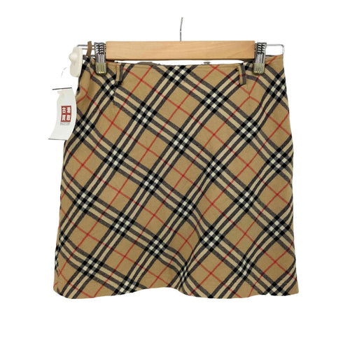 バーバリーブルーレーベル BURBERRY BLUE LABEL ノバチェック ミニスカート レディース EUR:38
