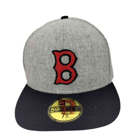 ニューエラ NEW ERA 59FIFTY ロゴ刺繍 6パネル ウールベースボールキャップ メンズ 7 1/4