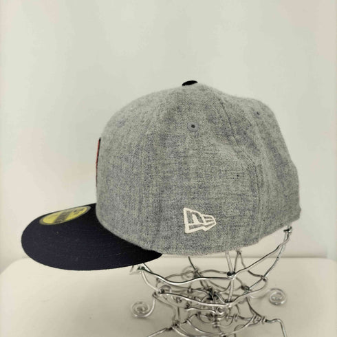 ニューエラ NEW ERA 59FIFTY ロゴ刺繍 6パネル ウールベースボールキャップ メンズ 7 1/4