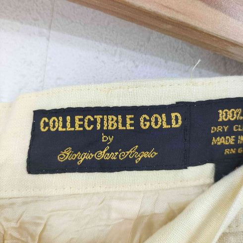 COLLECTIBLE GOLD リネンタックパンツ レディース 10