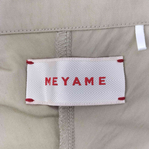 メヤメ MEYAME GATHERED ALL IN ONE ギャザーオールインワン サロペットパンツ レディース FREE