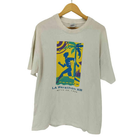 ヘインズ Hanes 90S 1998 HONDA LA マラソン Tシャツ メンズ import:XL