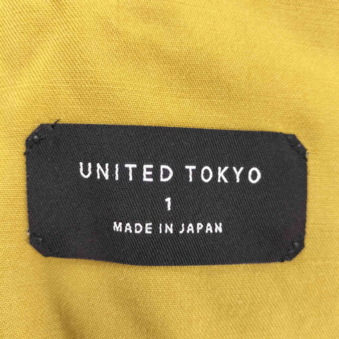 ユナイテッドトウキョウ UNITED TOKYO ウエストフリンジ ウールワイドパンツ レディース JPN:1