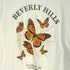 BEVERLY HILLS 蝶プリントTシャツ メンズ M