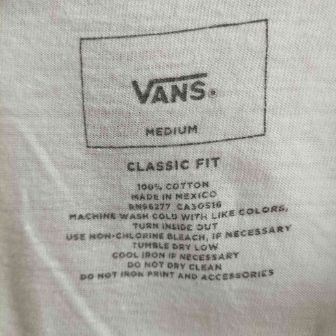 バンズ VANS ロゴプリントTシャツ メンズ M