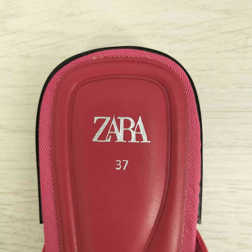 ザラ ZARA コインローファー ミュール サンダル レディース EUR:37