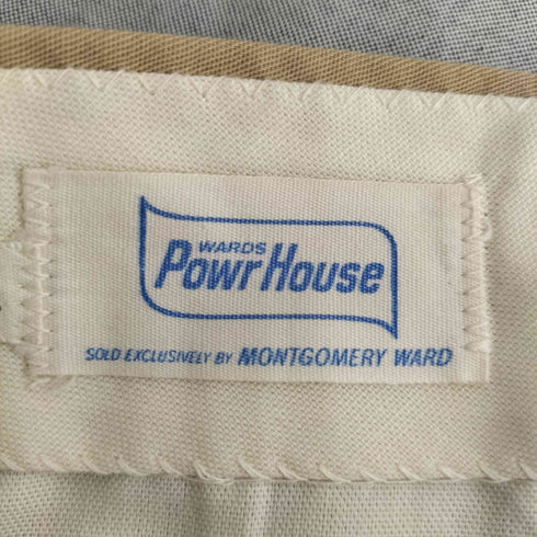 POWR HOUSE 60S USA製 チノクロススラックス メンズ