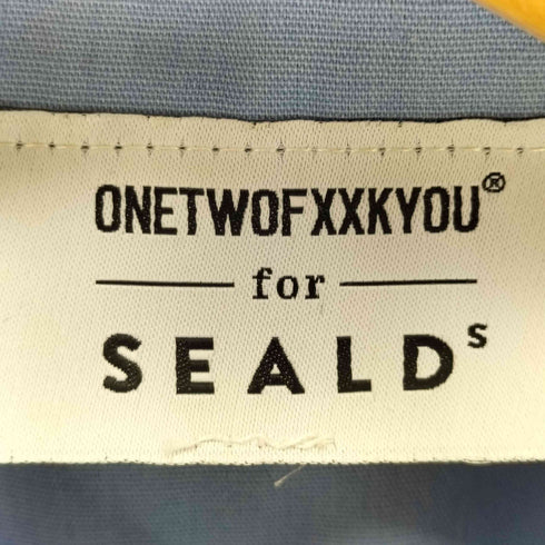 SEALDs 12xu プリント S/S ワークシャツ メンズ