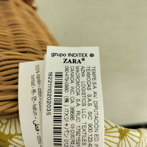 ザラ ZARA ラタン ショルダーバッグ かごバッグ レディース