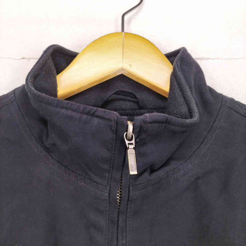 エルエルビーン L.L.Bean 裏地チェック フェイクスエードジップアップブルゾン メンズ JPN:L