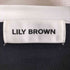 リリーブラウン Lily Brown フラワージャガードカーディガン レディース ONE SIZE