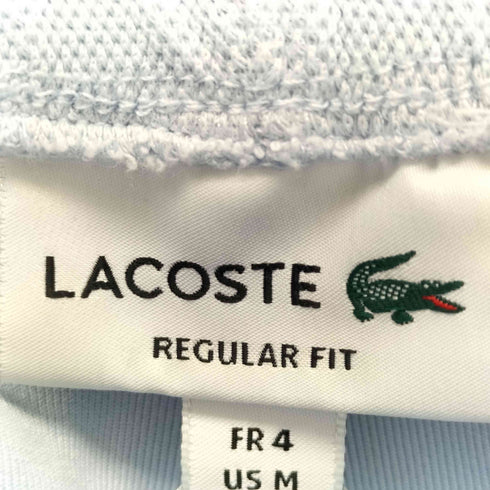 ラコステ LACOSTE ダブルフェイス鹿の子地トラックパンツ メンズ FR:4