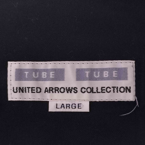 ユナイテッドアローズ UNITED ARROWS TUBE ウールナイロン混 ステッチデザインパンツ メンズ JPN:L