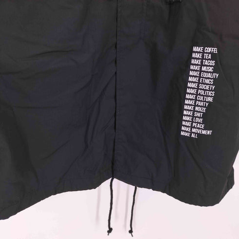 ユナイテッドアスレ UNITED ATHLE MAKE OUR PLANET GREAT AGAIN プリントモッズコート メンズ JPN:L