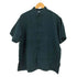 KIM HOA シルク チャイナ半袖シャツ メンズ import:XL
