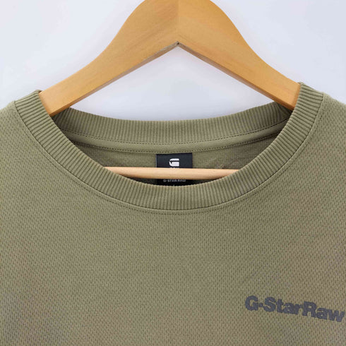 ジースターロー G-STAR RAW Lightweight Sweater Sleeve Pocket Relaxed メンズ import:L