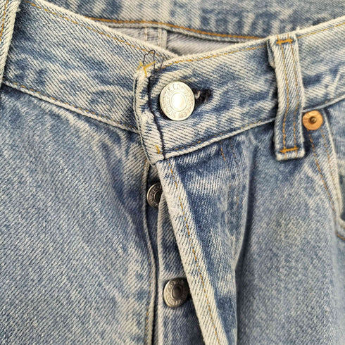 リーバイス Levis USA製 501 ボタン裏653刻印 タンフライ ストレートパンツ メンズ 34inch