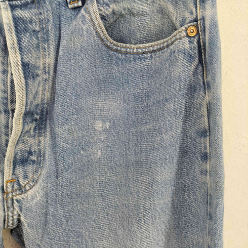 リーバイス Levis USA製 501 ボタン裏653刻印 タンフライ ストレートパンツ メンズ 34inch
