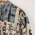 ナチュラルイシュー NATURAL ISSUE 総柄 リネン混シャツ メンズ import:M