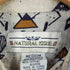 ナチュラルイシュー NATURAL ISSUE 総柄 リネン混シャツ メンズ import:M