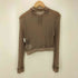 ジョンローレンスサリバン JOHN LAWRENCE SULLIVAN LACE POLO SHIRT レース ポロ シャツ レディース FREE