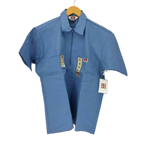 ベンデイビス BEN DAVIS USA製 Short Sleeve Solid 1/2 Zip Shirt メンズ import:M