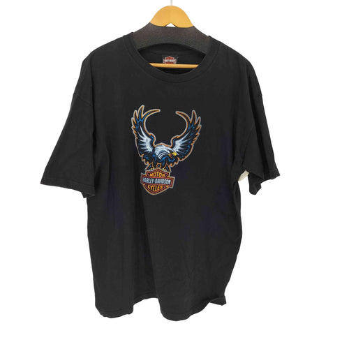 ハーレーダビッドソン HARLEY-DAVIDSON 90S USA製 ©1998 イーグルプリント Tシャツ メンズ import:XL