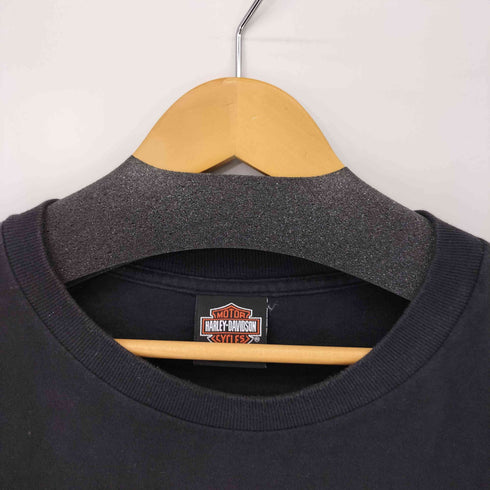 ハーレーダビッドソン HARLEY-DAVIDSON 90S USA製 ©1998 イーグルプリント Tシャツ メンズ import:XL